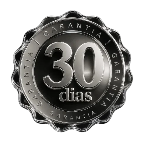 Selo de garantia incondicional de 30 dias